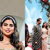 ambani daughter wedding dress