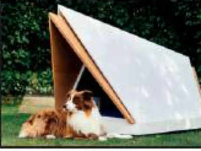 A sound-proof doghouse you can use on Diwali