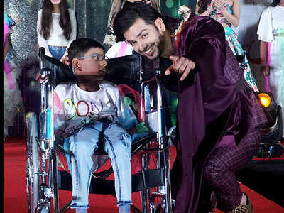Specially-abled children sashay down the ramp