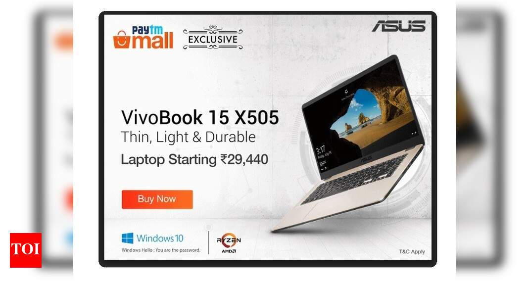 Asus VivoBook X505 starting at just Rs 29,440 exclusively at Paytm Mall ...
