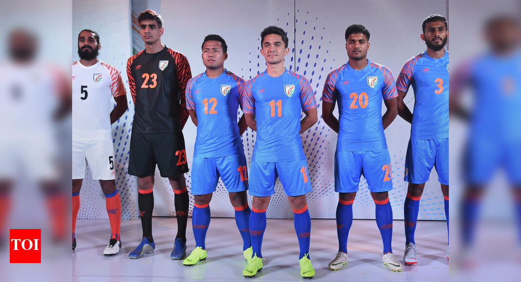 New Year New Kit For Indian Football Team Football News Times Of India