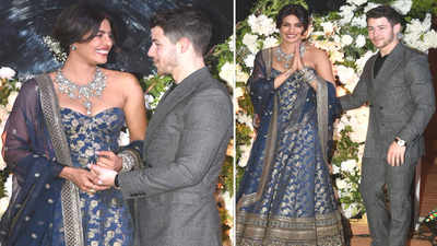 First visuals of newlyweds Priyanka Chopra and Nick Jonas' wedding reception in Mumbai