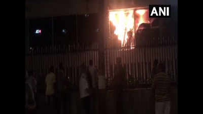 Mumbai: Fire breaks out at Trident Hotel