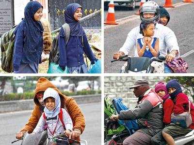 Brrrrr... Hyderabad got cold and how! | Events Movie News - Times of India