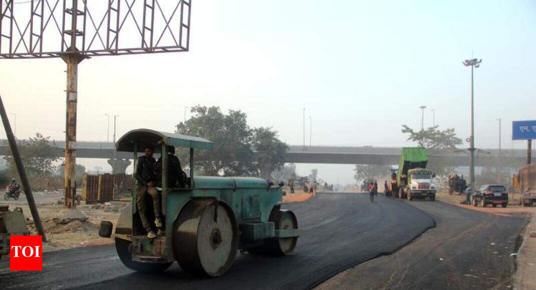 Roads finally get facelift as Ghaziabad gears up for Yogi Adityanath's