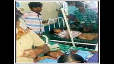 60 students of 2 schools fall ill after mid-day meal
