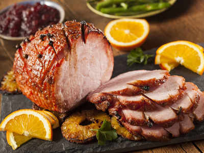 Interesting Christmas recipe: How to prepare and serve Honey Baked Ham -  Times of India