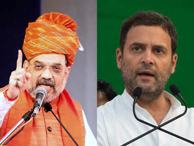 Only two 'insecure dictators' in Indian history: Amit Shah to Rahul