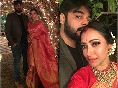 Just married: Shweta Basu Prasad and Rohit Mittal throw a beach side reception party for friends