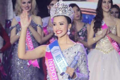 Indonesia's Astari Vernideani crowned Miss Tourism International 2018