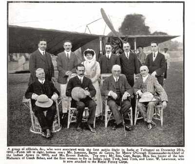 One December, over a century ago, a woman became the first Indian to fly in the country