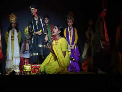 City students relate a unique adaptation of the epic tale of Mahabharta