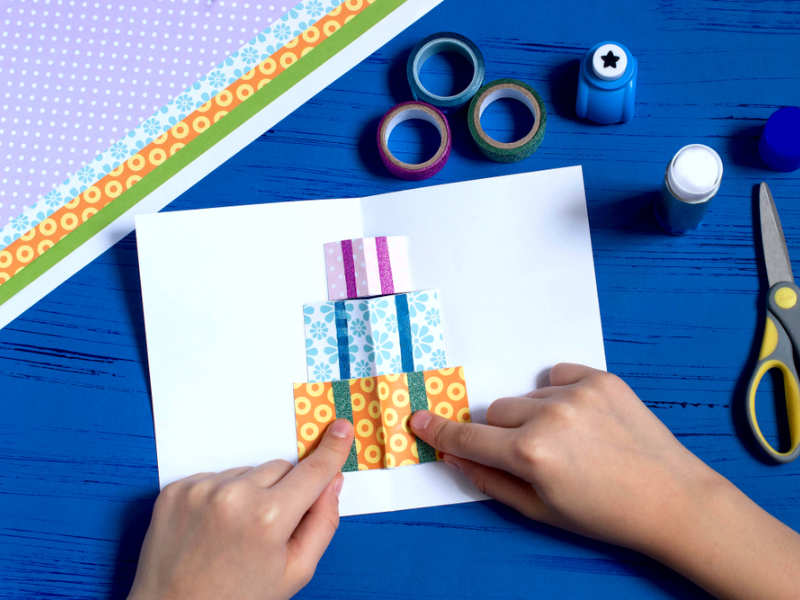 Diy Christmas Cards Make Your Own Christmas Cards Times Of India