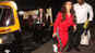 Malaika Arora takes an auto rickshaw ride on streets of Mumbai!