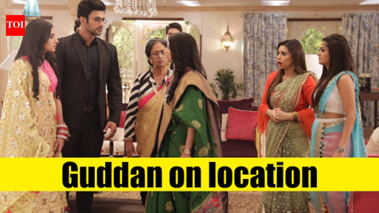 On the sets of Guddan Tumse Na Ho Payega