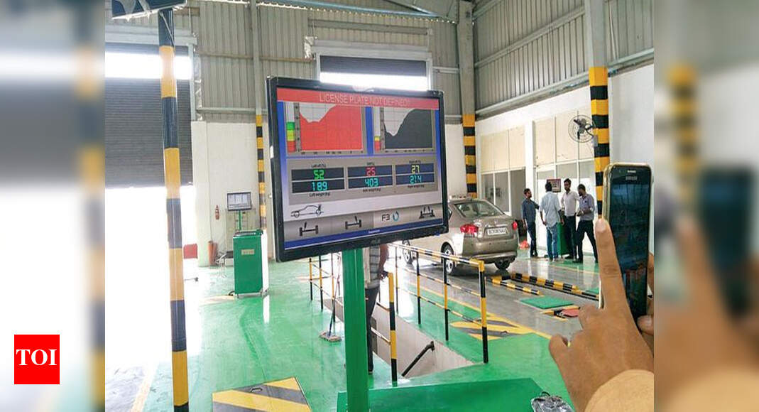 Vehicletesting centre’s rebirth on course in Delhi Delhi News