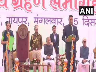 Chhattisgarh Cm Expands Cabinet Inducts Nine Ministers Raipur