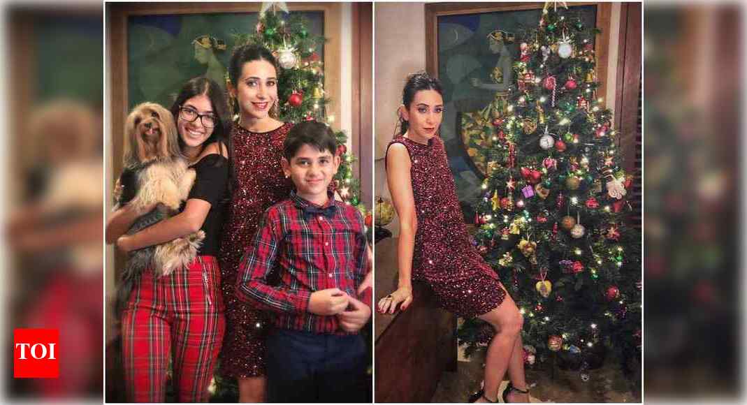 Karisma Kapoor Shares An Adorable Family Picture On Christmas Eve Hindi Movie News Times Of India