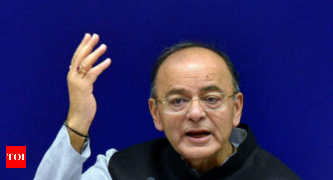 Inheritance tax has spurred large endowments to hospitals, universities in the West, says Jaitley - Times of India