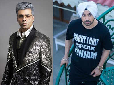 This is why Karan Johar is feeling challenged by singer Diljit Dosanjh