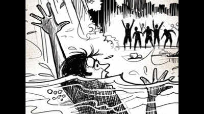 Minor drowns in Yamuna river