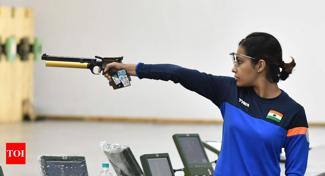 Heena Sidhu shoots WR equaling score in 10m air pistol, to ... - 1070 x 580 jpeg 46kB