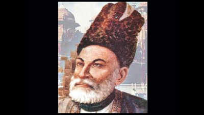 Capital of commerce pays tribute to Ghalib the poet—with a selfie point