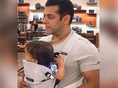 Watch: Salman Khan cuts the cake with nephew Ahil in arms, while romoured girlfriend Lulia Vantur sings the birthday song