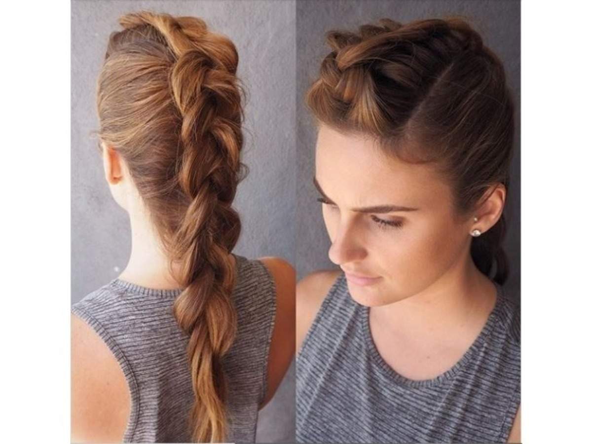 Creative ways in which you can tie your hair without using a hair tie  :::MissKyra