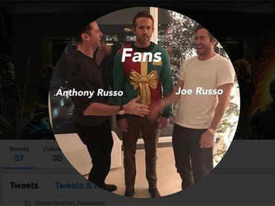 Joe and Anthony Russo poke fun at fans with their new profile picture