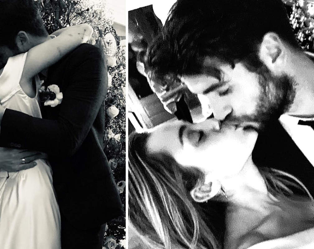
Miley Cyrus shares first photos of secret wedding to Liam Hemsworth
