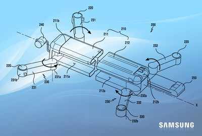 Samsung planning to launch foldable drones, may work with company's Galaxy smartphones