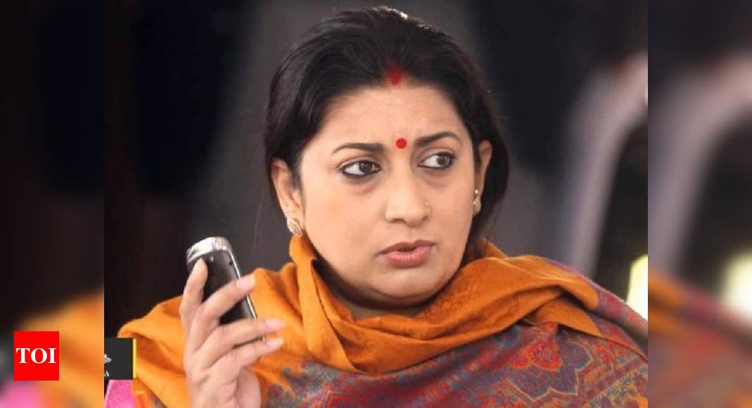 Religion has no role in governance, says Smriti Irani | Mumbai News ...