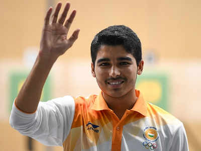 Saurabh Chaudhary shoots 4.6 points more than the WR in national trials