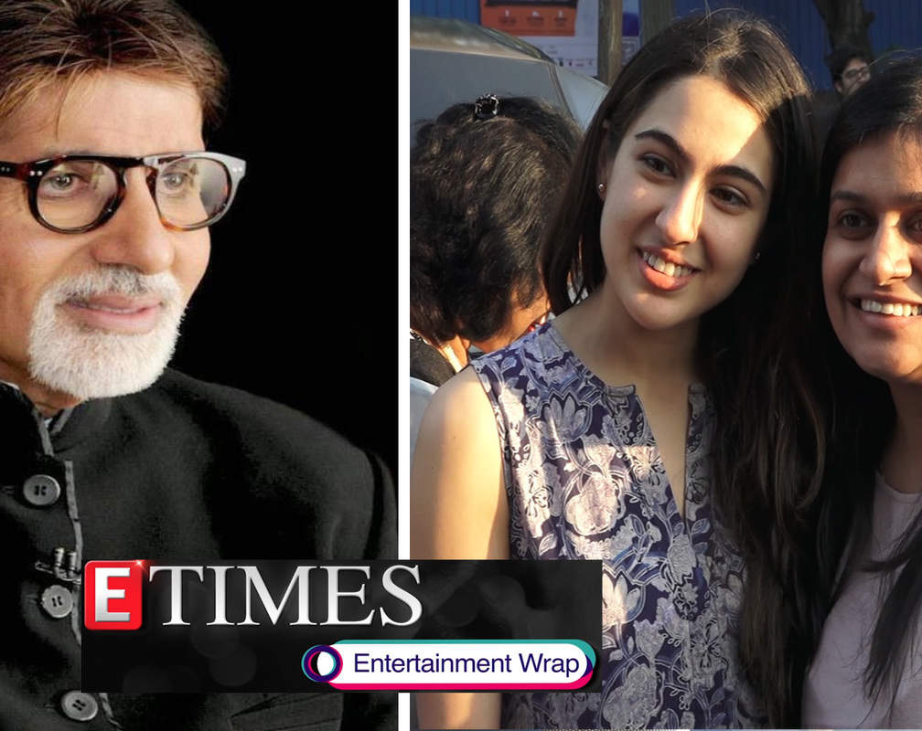 
Sara Ali Khan meets fans post watching 'Simmba'; Amitabh Bachchan wishes Kader Khan speedy recovery, and more
