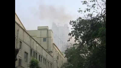 Mumbai: Fire breaks out at Sadhana House in Worli; 12 firefighters injured