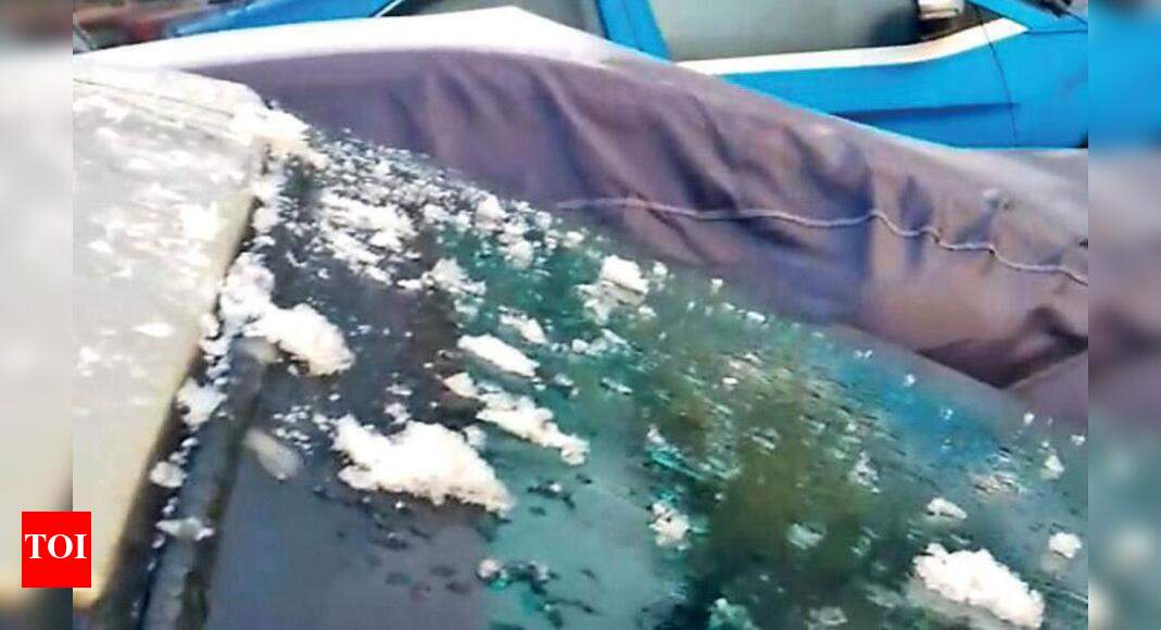 Snowing in Delhi? No, it’s just frost, says Met Delhi News Times of