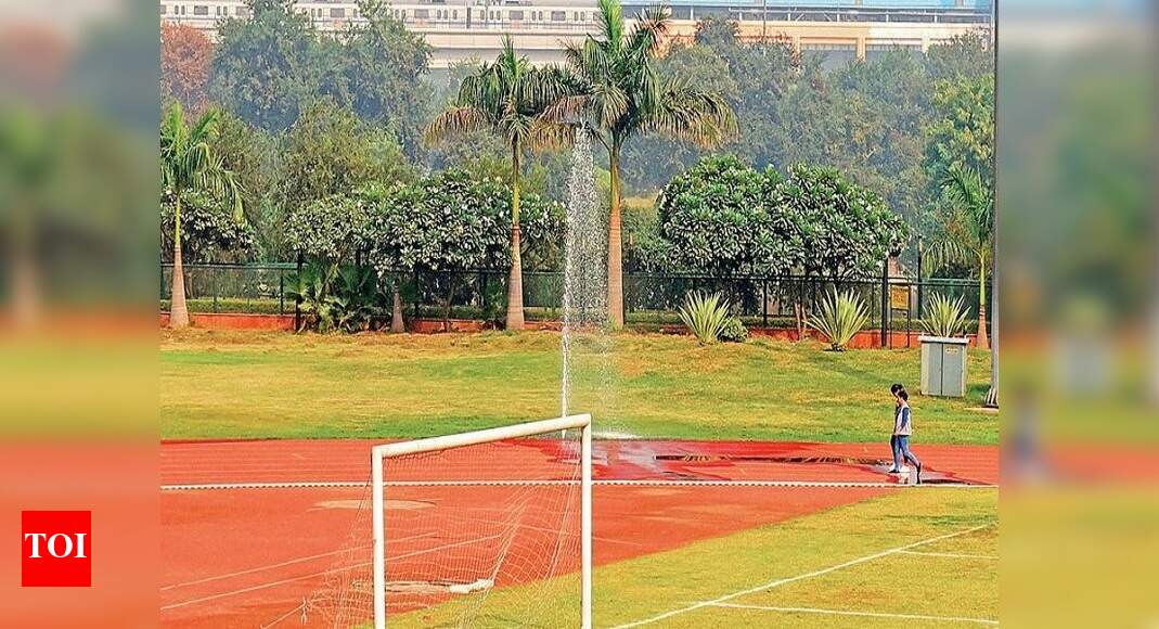 Bigger CWG complex Come, play in the open Delhi News Times of India