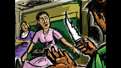 Robbers board train, loot passengers