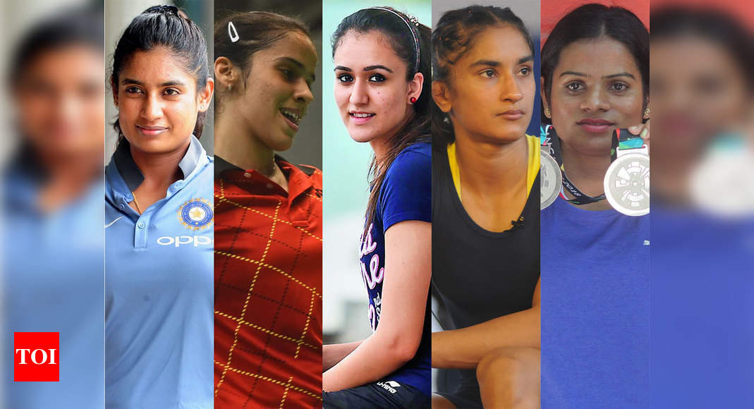 Best Of 2018 Top Indian Female Athletes Of The Year More Sports News Times Of India