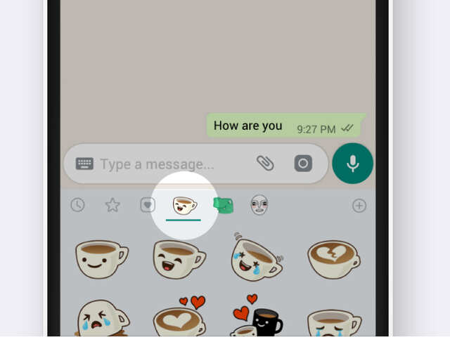 whatsapp new stickers