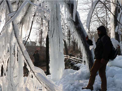 Minimum temperature rises slightly in Kashmir owing to cloudy skies