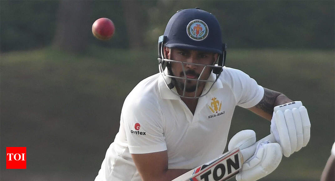 Ranji Trophy: Karnataka lead Chhattisgarh by 248 runs | Cricket News