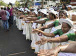 Sabarimala row: Women form '620km human chain' for equality