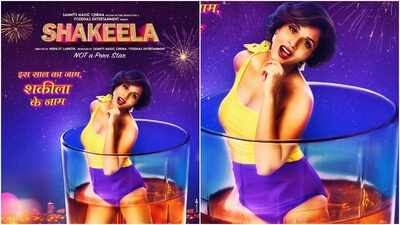 Shakeela poster: Richa Chadha wishes New Year, immersed in alcohol