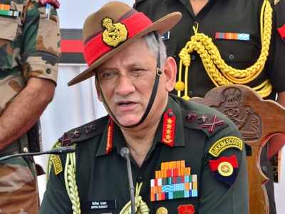 Army chief Gen Bipin Rawat reviews security in terrorism-infested south Kashmir