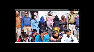 Sex racket busted in Ashoka Garden, 13 held