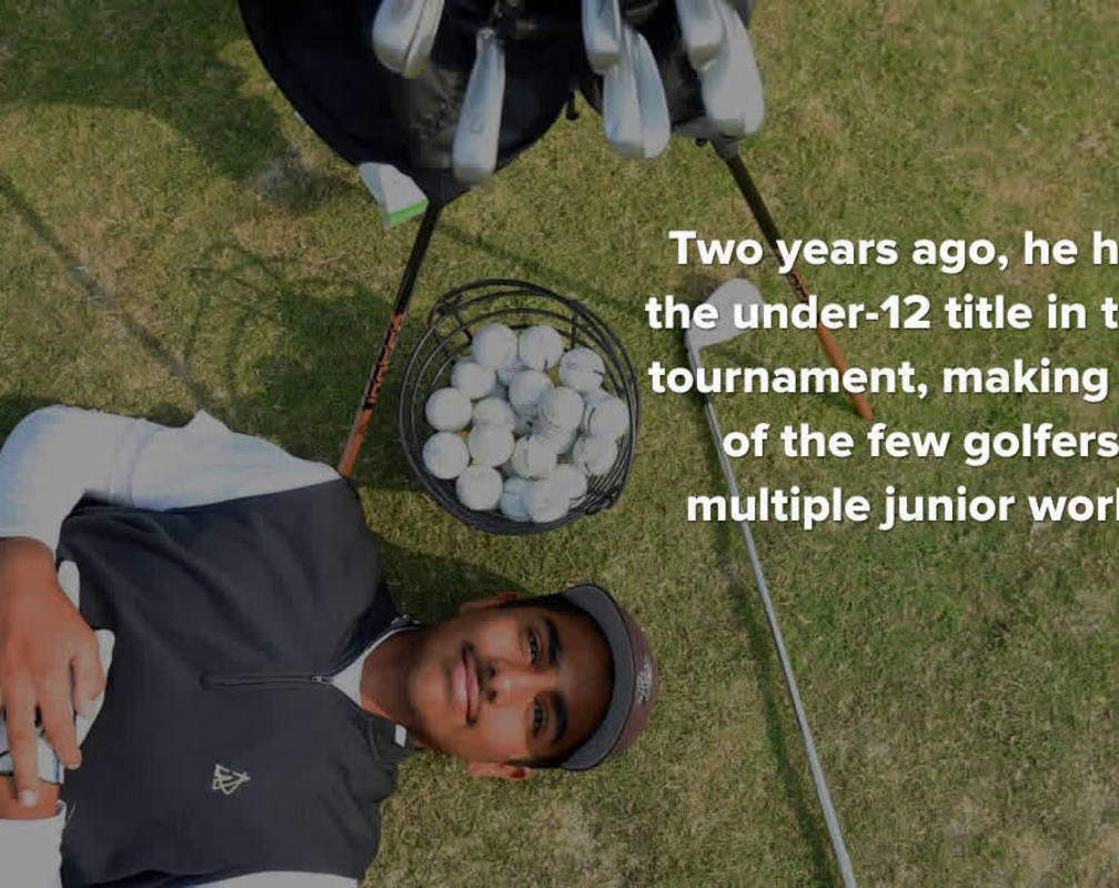 
Noida's 14-year-old golf champion Arjun Bhati aims to win an Olympic medal for India
