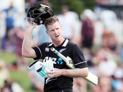 James Neesham: Five sixes in one over, New Zealand's James Neesham ...