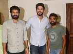 Sunny Wayne, Dulquer Salmaan and Saiju Kurup